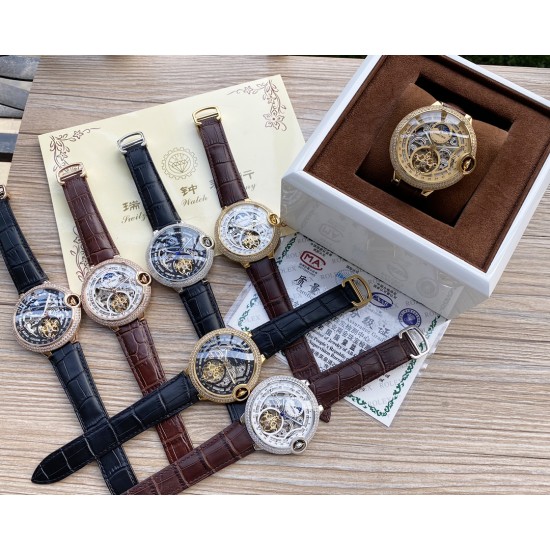 卡地亚 Cartier 精品男士腕表,劲爆镂空设计,技艺精湛,独具匠心,尊贵大气,绅士风范。采用全自动机械机芯,顶级316精钢表壳,进口小牛皮表带,矿物质超强镜面,尺寸46-13 卡地亚 Cartier 精品男士腕表,劲爆镂空设计,技艺精湛,独具匠心,尊贵大气,绅士风范。采用全自动机械机芯,顶级316精钢表壳,进口小牛皮表带,矿物质超强镜面,尺寸46-13