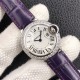 V6出品：卡地亚蓝气球系列！女装28MM单钻圈 瑞士石英机芯 ！女生最爱！