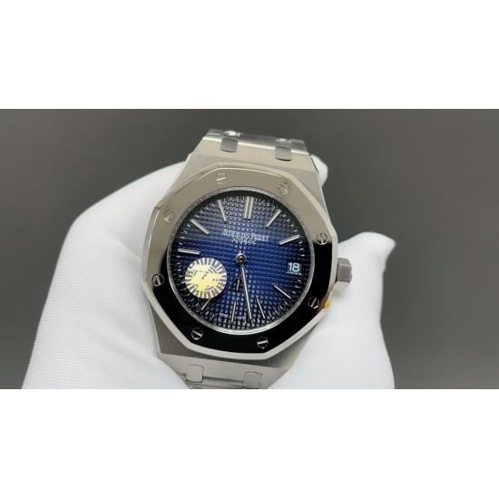 今日推荐爱彼15202白壳渐变蓝 39mm Cal.2121机 顶级品质 出货实拍✈️