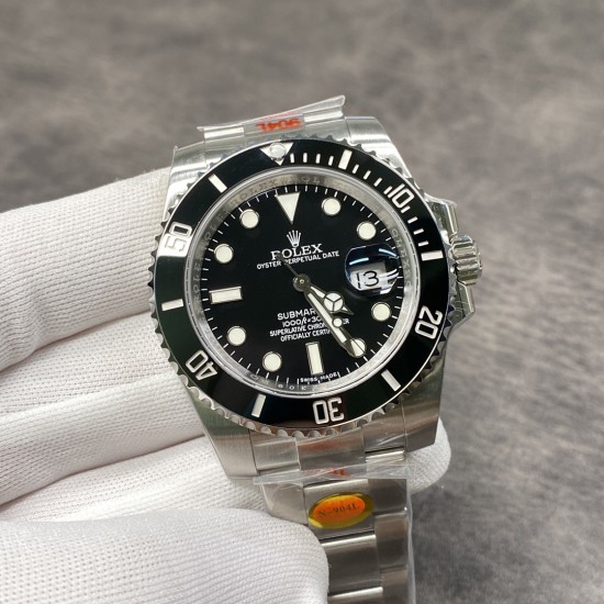 【N厂出品】劳力士 黑水鬼 2836机 904L V10 40MM！出货实拍
