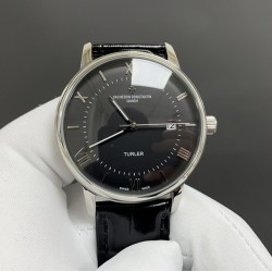 新品推荐 江诗丹顿最新巨作 《vacheron Constantin》超薄系列高级腕表⌚️，火爆上市搭载原装进口9015，每小时振频28800次，零返修。装配特色锅盖玻璃，3D超强立体感，给你不一样的感觉！316L精钢表壳，采用意大利进口小牛皮，原装针扣。深度防水50米，直径40mm。尽显非凡气质，高贵雅致及精美细腻的工艺，耀眼✨✨光辉，永恒尊贵，绝对是男神们的标配！