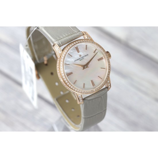 实拍 TK新品江诗丹顿传袭超薄系列-Vacheron Constantin 专为女神打造的,奢华时尚,采用进口316钢表壳,搭配原装进口9015机芯(0返修),天然蓝宝石玻璃镜面,直径33mm,超薄工艺7.8mm,超强防水30米,竹节纹进口小牛皮表带, 实拍 TK新品江诗丹顿传袭超薄系列-Vacheron Constantin 专为女神打造的,奢华时尚,采用进口316钢表壳,搭配原装进口9015机芯(0返修),天然蓝宝石玻璃镜面,直径33mm,超薄工艺7.8mm,超强防水30米,竹节纹进口小牛皮表带,