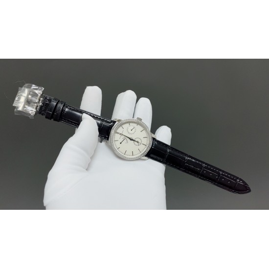 KM江诗丹顿TRADITIONNELLE 传袭系列83520/000R-9909机械腕表,震撼上市!独立秒针、指针式日历、动力储备功能,多功能腕表,3位日历,6位跑秒小针,9位动脑显示,官方同样表径尺寸40mm,搭配改装2475SC全自动机械机芯 KM江诗丹顿TRADITIONNELLE 传袭系列83520/000R-9909机械腕表,震撼上市!独立秒针、指针式日历、动力储备功能,多功能腕表,3位日历,6位跑秒小针,9位动脑显示,官方同样表径尺寸40mm,搭配改装2475SC全自动机械机芯