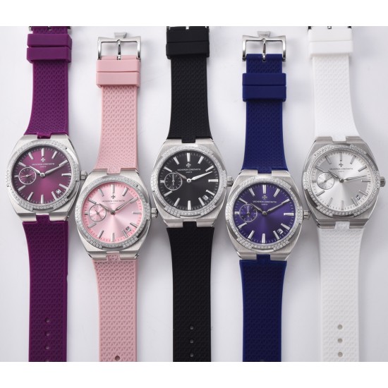FK-VACHERON CONSTANTIN【江诗丹顿】纵横四海系列火热上市,突破传统,时尚优雅的多彩表带,可满足佩戴者在不同场合的需求,多样化的色彩设计演绎大胆而时尚的风格,江诗丹顿在装置时始终将舒适性放在首位,确保腕表完美贴合手腕,纯钢表壳,进口石英机芯,蓝宝石水晶玻璃,舒适胶质表带,采用原装针式表扣佩戴方便!尺寸:36.5mm FK-VACHERON CONSTANTIN【江诗丹顿】纵横四海系列火热上市,突破传统,时尚优雅的多彩表带,可满足佩戴者在不同场合的需求,多样化的色彩设计演绎大胆而时尚的风格,江诗丹顿在装置时始终将舒适性放在首位,确保腕表完美贴合手腕,纯钢表壳,进口石英机芯,蓝宝石水晶玻璃,舒适胶质表带,采用原装针式表扣佩戴方便!尺寸:36.5mm
