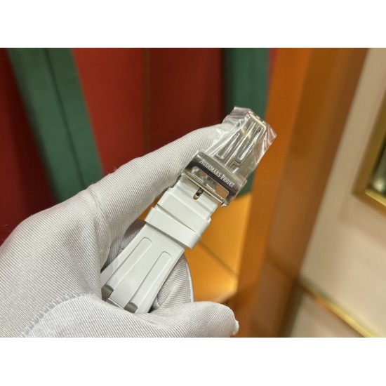 RXW爱彼皇家橡树离岸系列女款37mm原装瑞士石英机芯进口氟胶带进口捷克水钻