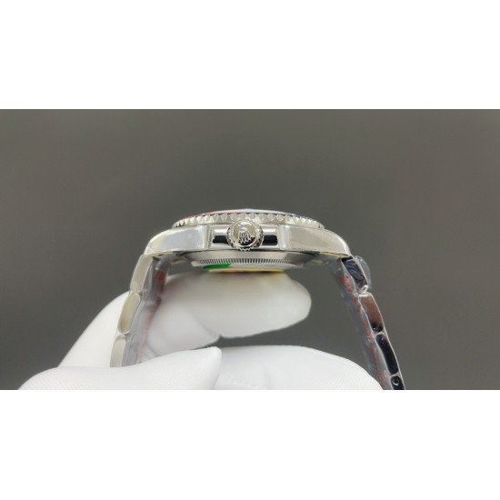 今日推荐劳力士 格林尼治GMT型 可乐圈陨石盘3285一体机芯 40mm顶级品质 出货实拍✈️