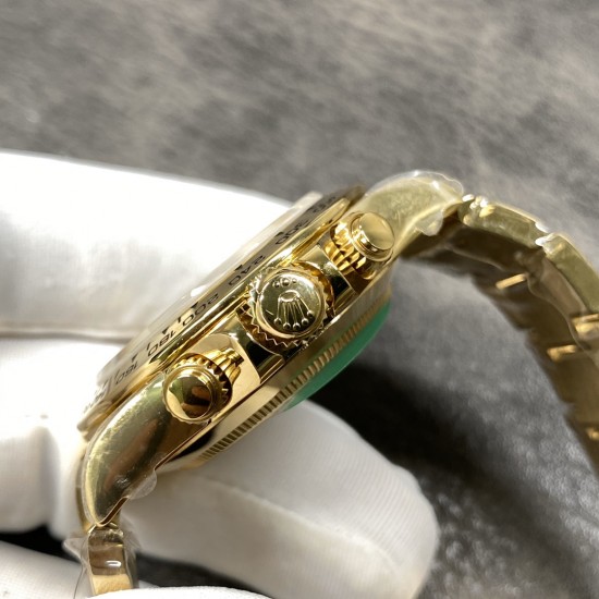 劳力士迪通拿，绿金迪！4130机．N厂出品，出货实拍