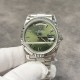 GM厂 劳力士恒日志41mm！别一样的骚气！绿绸缎面！搭载客户订制的瑞士进口ETA2836-2机芯 ！出货实拍
