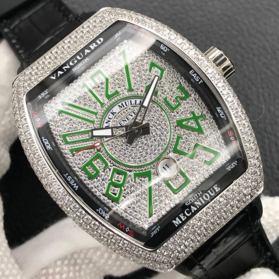 法兰克 穆勒 ❤️Franck Muller V45 SC DT系列⌚️54*42*15mm 瑞士2824全自动机械机芯 蓝光镀膜玻璃 316精钢鑫表壳 3D立体字面 牛皮表带底部橡胶 针扣 糅合运动设计风格 中间完美弧线夹层设计 尽显绅士品味 一如既往的酷 法兰克 穆勒 ❤️Franck Muller V45 SC DT系列⌚️54*42*15mm 瑞士2824全自动机械机芯 蓝光镀膜玻璃 316精钢鑫表壳 3D立体字面 牛皮表带底部橡胶 针扣 糅合运动设计风格 中间完美弧线夹层设计 尽显绅士品味 一如既往的酷
