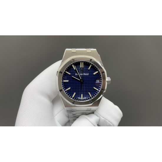 今日推荐爱彼15450ST 白壳蓝面 37mm 3120机 顶级品质 出货实拍✈️