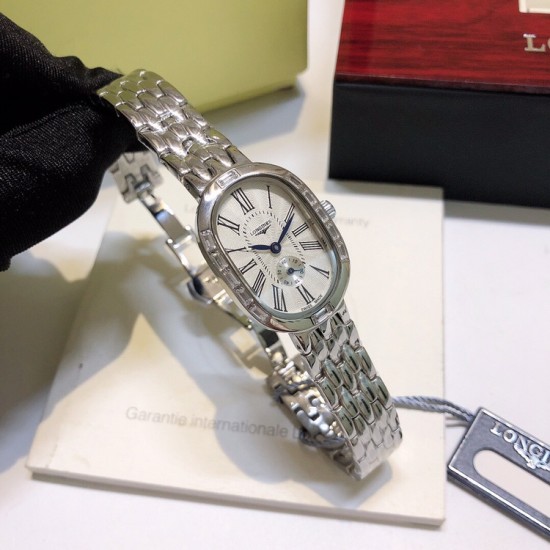 LONGINES 浪琴 Symphonette圆舞曲升级版系列腕表,表壳镶方钻高端大气之作 原装进口两针半石英机芯,精致视角美感,尺寸23*32cm! LONGINES 浪琴 Symphonette圆舞曲升级版系列腕表,表壳镶方钻高端大气之作 原装进口两针半石英机芯,精致视角美感,尺寸23*32cm!
