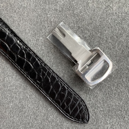 K11厂出品！升级V2版[强][强][强]顶级完美复刻的卡地亚TANK 坦克系列，[闪电]精钢版[闪电]有小号2431,中号2734,两个尺寸，顶级完美复刻，细节打磨，指针颜色，把头弧度，原厂鳄鱼皮带，底盖编码，均与正品一致！配贴码，一表一码！十种颜色表带！