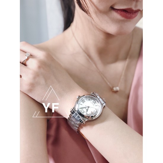 ★实拍《YF》萧邦HAPPY DIAMONDS 市面上最高版本钢带版 钢带加表盘七颗水钻设计 简约大气中带女人味女性美不单单以包包为主 有一款百搭的手表也很重要 如果你有选择恐惧症 这款就是你的唯一 ★实拍《YF》萧邦HAPPY DIAMONDS 市面上最高版本钢带版 钢带加表盘七颗水钻设计 简约大气中带女人味女性美不单单以包包为主 有一款百搭的手表也很重要 如果你有选择恐惧症 这款就是你的唯一