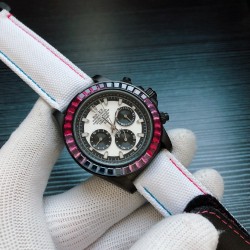 N厂做工 劳力士 ROLEX X43 迪通拿系列男士多功能机械腕表 尺寸：42mm12mm机芯：全自动机械机芯 镜面：蓝宝石玻璃镜面 材料：316精钢鑫表壳 表扣：原装折叠扣 三杰精致推荐男士机械休闲商务腕表 SJ为你精心打造超真实实物图拍摄 让你超真实实物图体验