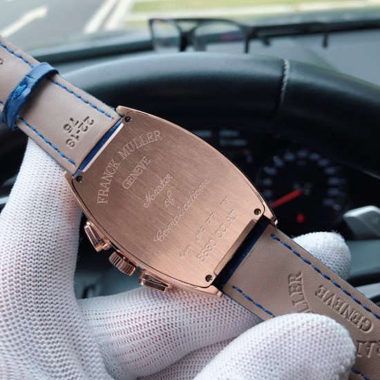 SJ出品 法兰克 穆勒(Franck Muller) F7 尺寸51*17mm 采用日本多功能石英机芯 独特复古的酒桶壳身设计 配置多彩色牛皮 就像美式嘻皮士的皮衣 敢梦想 享自由 三杰精致推荐男士多功能石英腕表 SJ为你精心挑选超真实实物图拍摄 SJ出品 法兰克 穆勒(Franck Muller) F7 尺寸51*17mm 采用日本多功能石英机芯 独特复古的酒桶壳身设计 配置多彩色牛皮 就像美式嘻皮士的皮衣 敢梦想 享自由 三杰精致推荐男士多功能石英腕表 SJ为你精心挑选超真实实物图拍摄