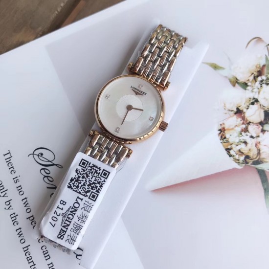 浪琴 Longines 超薄系列,小清新 简约大方,品质精湛,采用原装石英机芯,顶级316精钢表壳,散珠带精钢实钢材料、玫瑰金,间玫瑰金,黄金,间黄金4色可选。28mm 浪琴 Longines 超薄系列,小清新 简约大方,品质精湛,采用原装石英机芯,顶级316精钢表壳,散珠带精钢实钢材料、玫瑰金,间玫瑰金,黄金,间黄金4色可选。28mm
