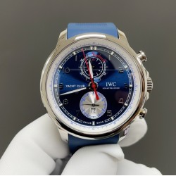 今日推荐万国 葡萄牙计时 白壳蓝面 44mm 自动上链机械机芯 顶级品质 出货实拍✈️