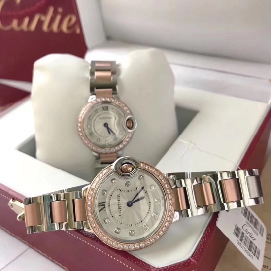 Cartier 卡地亚 蓝气球腕表,进口瑞士石英机芯,走时精准。316L精钢表壳镀香槟玫瑰金色。316L精钢表链,立体切割剑形蓝钢指针! Cartier 卡地亚 蓝气球腕表,进口瑞士石英机芯,走时精准。316L精钢表壳镀香槟玫瑰金色。316L精钢表链,立体切割剑形蓝钢指针!