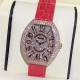 法兰克穆勒-FRANCK MULLER(FM),LADIESCOLLECTION系列,瑞士石英机芯,蓝宝石水晶玻璃,进口意大利牛皮制作仿真鳄鱼皮,光泽度饱满,316精钢镀14k金镶钻,尺寸34x39.5mm、厚度:8.5mm。 法兰克穆勒-FRANCK MULLER(FM),LADIESCOLLECTION系列,瑞士石英机芯,蓝宝石水晶玻璃,进口意大利牛皮制作仿真鳄鱼皮,光泽度饱满,316精钢镀14k金镶钻,尺寸34x39.5mm、厚度:8.5mm。