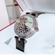 实拍 卡地亚-Cartier，狠货来袭，全真镶钻字面，瑞士石英机芯，加厚蓝宝石镜面[强]搭配美洲鳄鱼皮带[耶]尺寸35mm，超级漂亮、时尚不容错过