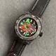 Diw新作勞力士超限量GMT-MASTER II Diw团队重新制作了碳纤维表壳,同时包含表圈、面盘等零件也全都是碳纤维材质,其中碳纤维表圈上数字刻度首次采用全新碳纤维植丁技术(非填油)塑造丰富视觉层次,质感细腻。透视底盖可清楚展示正反快速调日历的劳力士专属cal.3186机芯。搭配柔软魔术贴表带和一体碳纤维表扣。首批量产提供4种颜色表盘可选,5种不同颜色风格表带。 Diw新作勞力士超限量GMT-MASTER II Diw团队重新制作了碳纤维表壳,同时包含表圈、面盘等零件也全都是碳纤维材质,其中碳纤维表圈上数字刻度首次采用全新碳纤维植丁技术(非填油)塑造丰富视觉层次,质感细腻。透视底盖可清楚展示正反快速调日历的劳力士专属cal.3186机芯。搭配柔软魔术贴表带和一体碳纤维表扣。首批量产提供4种颜色表盘可选,5种不同颜色风格表带。