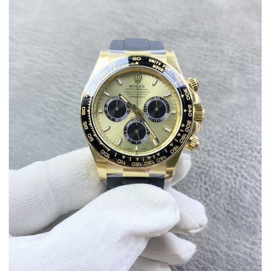 （严选）劳力士迪通拿系列，专柜新款余文乐！40mm直径 c厂出品，出货实拍
