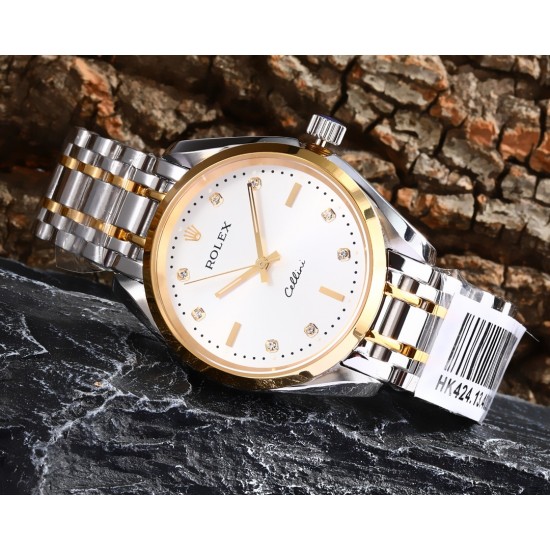实物拍摄品牌：劳力士-ROLEX 类型：[酷]男士腕表表壳：316精钢（做工优质）表带：优质316精钢（两种可选）机芯：高级定制全自动机械机芯（走时稳定）玻璃：高级强化镀膜镜面尺寸：直径40mm，厚度12mm