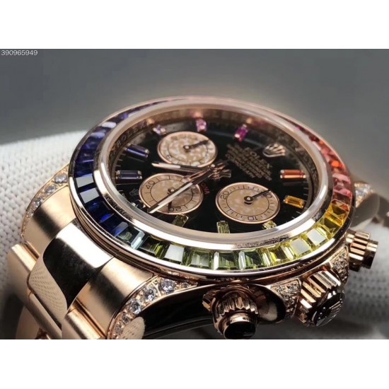 Rolex全新彩虹圈迪通拿Daytona!1:升级圈口角度与宝石大小颜色,缎纹字面更加富有光泽,能与原装保持一致!2:表壳按键防滑齿纹更加明显立体!3:劳力士彩虹圈迪通拿是ROLEX爱好者的圣经之选,搭载7750机芯,奢华副本DAYTONA的最新首选。是土豪最佳选择!钢带款彩虹圈太高调,那么皮带款就是您的最佳选择商品规格:默认规格 Rolex全新彩虹圈迪通拿Daytona!1:升级圈口角度与宝石大小颜色,缎纹字面更加富有光泽,能与原装保持一致!2:表壳按键防滑齿纹更加明显立体!3:劳力士彩虹圈迪通拿是ROLEX爱好者的圣经之选,搭载7750机芯,奢华副本DAYTONA的最新首选。是土豪最佳选择!钢带款彩虹圈太高调,那么皮带款就是您的最佳选择商品规格:默认规格