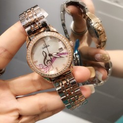 欧米加OMEGA女士腕表 进口石英机芯 316L精钢表壳 直径34mm厚8mm