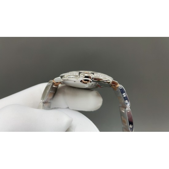 今日推荐AF 卡地亚蓝气球系列 42mm 间玫瑰金双排钻 2824机械机芯 顶级品质 出货实拍✈️
