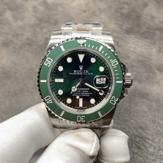 【N厂出品】劳力士 绿水鬼 2836机 904L V10 40MM！出货实拍