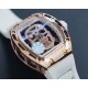 理查德米勒 RICHARD MILLE 最新升級特别版 抛光亮壳 让你体验最亮鬼头 带出最经典的RM052鬼头经典传奇 永不落后 镂空骷髅头腕表.骷髅头轮廓突出,造型霸气不羁,具有震撼人心的魅力。搭配艳耀色彩的真皮轻便表带,更拉风,更前卫。缤纷盛夏,换上短袖T恤的你,腕间搭上鲜艳的表款,是不是很吸睛?尺寸43x50mm ⚠️请认准独家品质 理查德米勒 RICHARD MILLE 最新升級特别版 抛光亮壳 让你体验最亮鬼头 带出最经典的RM052鬼头经典传奇 永不落后 镂空骷髅头腕表.骷髅头轮廓突出,造型霸气不羁,具有震撼人心的魅力。搭配艳耀色彩的真皮轻便表带,更拉风,更前卫。缤纷盛夏,换上短袖T恤的你,腕间搭上鲜艳的表款,是不是很吸睛?尺寸43x50mm ⚠️请认准独家品质