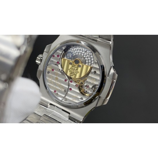 今日推荐百达翡丽 总裁5712 白壳灰盘 40mm Cal.240机 顶级品质 出货实拍✈️
