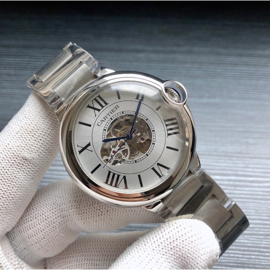 卡地亚 Cartier S9 精品男士腕表,劲爆镂空设计,技艺精湛,独具匠心,尊贵大气,绅士风范。采用全自动机械机芯,顶级316精钢表壳,进口小牛皮表带,矿物质超强镜面,尺寸44*11 三杰精致推荐男士全自动机械机芯 SJ为你精心打造超真实实物图拍摄 卡地亚 Cartier S9 精品男士腕表,劲爆镂空设计,技艺精湛,独具匠心,尊贵大气,绅士风范。采用全自动机械机芯,顶级316精钢表壳,进口小牛皮表带,矿物质超强镜面,尺寸44*11 三杰精致推荐男士全自动机械机芯 SJ为你精心打造超真实实物图拍摄