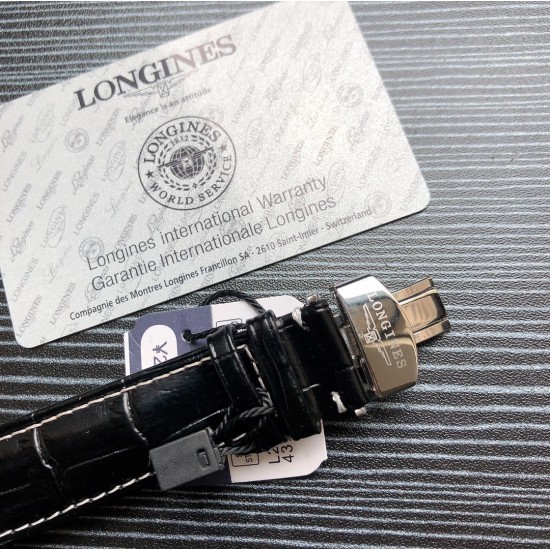 2019浪琴官网新品v2版本浪琴 LONGINES L33 名匠系列月相 市场上唯一一家官方1:1复刻版本，不惜成本[强]升级瑞机壳套字面，原装月相，区别市场普通版本 配置全自动机械机芯，316L精钢，蓝宝石镜面，尺寸39.5mm专柜同步，SJ出品让表又再次刷新高性价比的购表体验