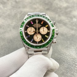 劳力士迪通拿系列，彩虹圈金铂眼定制版！ipk厂出品，出货实拍