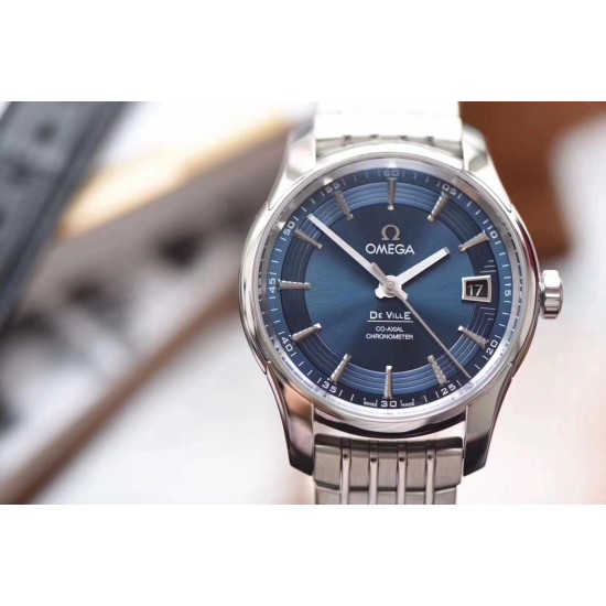 VS 新品 :OMEGA 欧米茄 “明月之蓝”系列搭载同轴8900机芯上市!表径41mm 银色同心圆表盘 搭鳄鱼皮 蓝色秒针为简约表盘带来一分魅力! VS 新品 :OMEGA 欧米茄 “明月之蓝”系列搭载同轴8900机芯上市!表径41mm 银色同心圆表盘 搭鳄鱼皮 蓝色秒针为简约表盘带来一分魅力!