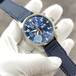 【出货实拍】zf厂新品 万国IWC 飞行员系列  新款飞计  377730  搭载7750机芯  43毫米直径！出货实拍