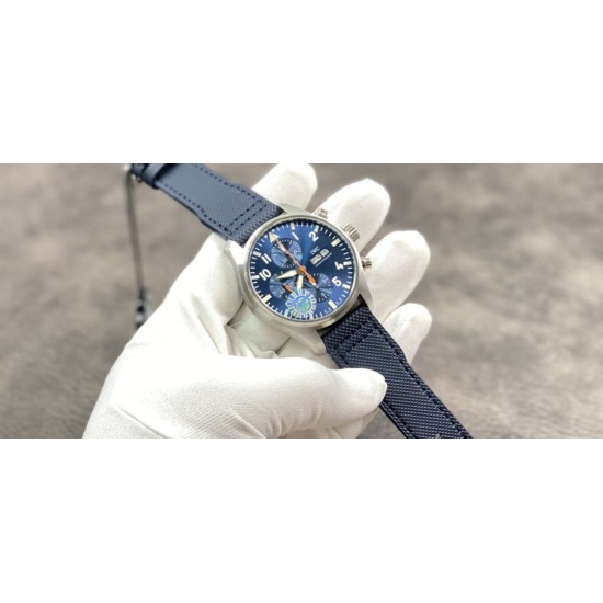 【出货实拍】zf厂新品 万国IWC 飞行员系列  新款飞计  377730  搭载7750机芯  43毫米直径！出货实拍