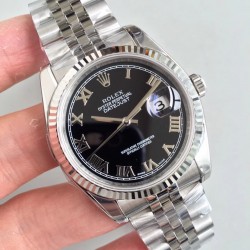 『AR精品』ROLEX DATEJUST劳力士日志型腕表副本的十年精华， 并行代购版DATEJUST，完美修正十年间所有副本的不足和缺陷，搭载3135机并搭配正品代购包装物料，重新定义最高品质的DATEJUST副本，真正的A级副本劳力士DATEJUST[AR出品]36mm尺寸。