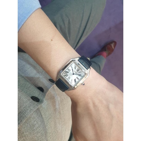 CARTIER SANTOS DUMONT XL F1厂卡地亚杜蒙山度士加大号薄款机械表表径:46.633.9mm,厚度8.5mm CARTIER SANTOS DUMONT XL F1厂卡地亚杜蒙山度士加大号薄款机械表表径:46.633.9mm,厚度8.5mm