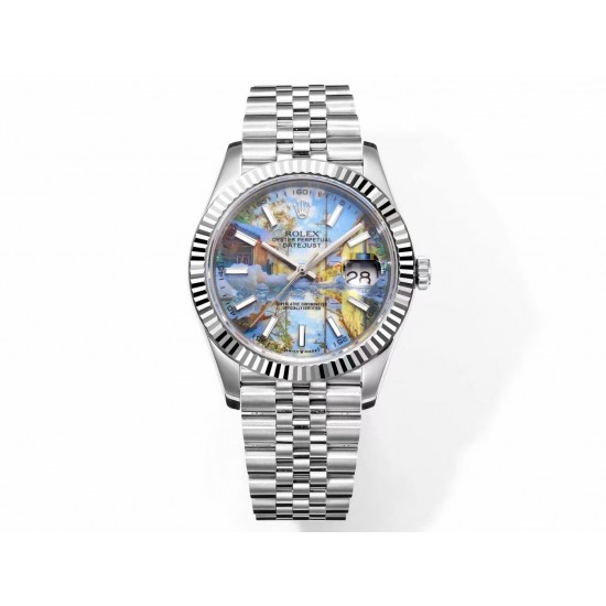 VAS厂爆改ROLEX 劳力士41mm日志系列 突破极限!整表的精彩细节如下:1.搪瓷绘画字面,指针夜光采用瑞士夜光,跟原版一样,夜光明亮。 2.全表釆用904L精钢材质!表壳与表带1比1复制,细节完美还原正品!表带和壳套无缝连接!表扣logo!特别优秀!配带感舒适!3.机芯采用瑞士ETA2836机芯走时精准,动能强悍!日历印刷字体精良!只有少量到货!先抢先得!VAS出品,必出精品 VAS厂爆改ROLEX 劳力士41mm日志系列 突破极限!整表的精彩细节如下:1.搪瓷绘画字面,指针夜光采用瑞士夜光,跟原版一样,夜光明亮。 2.全表釆用904L精钢材质!表壳与表带1比1复制,细节完美还原正品!表带和壳套无缝连接!表扣logo!特别优秀!配带感舒适!3.机芯采用瑞士ETA2836机芯走时精准,动能强悍!日历印刷字体精良!只有少量到货!先抢先得!VAS出品,必出精品