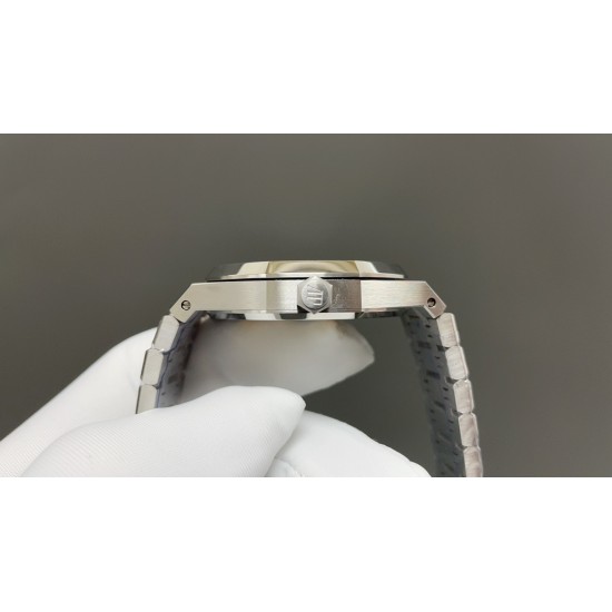 今日推荐爱彼15450ST 白壳蓝面 37mm 3120机 顶级品质 出货实拍✈️
