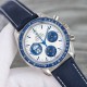 欧米茄 OMEGA 超霸系列310.32.42.50.02.001腕表(史努比奖”50周年纪念腕表），OB2 精钢表壳，蓝色氧化锆[ZrO2]陶瓷表圈，并饰以白色珐琅测速刻度，银白色表盘饰有经蓝色PVD处理的尖角形时标和指针， 密底，饰有致敬“阿波罗”13号任务及欧米茄“史努比奖”等黑色镌刻元素，定制3861型手动机械计时，42毫米。