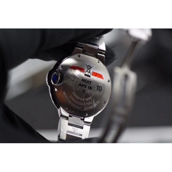 【V6出品】卡地亚 蓝气球 瑞士石英 33MM