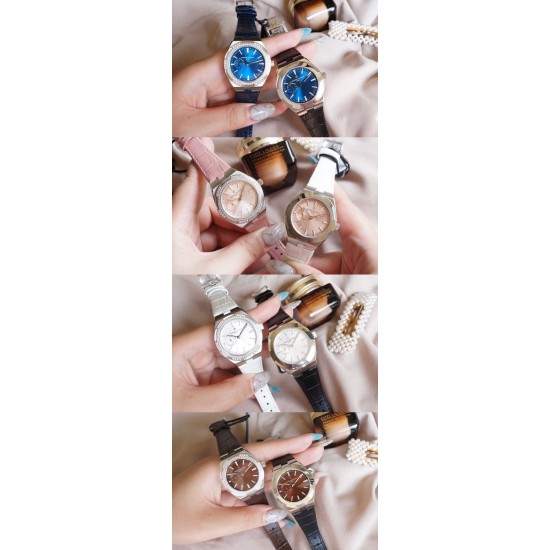 Vacheron Constantin江诗丹顿纵横四海系列OVERSEAS女款小号型2300v/2305v【表壳】表径3610.8mm 同步原装 质感细腻大方 蓝宝石镜面【字面】表盘经旭日纹缎面拉丝工艺处理 深邃优雅 18k金时标均带白色夜光涂层【机芯】CITIZEN8系列改Cal.5300机芯(机芯稳定零返修 )后原装18k纳米镀金质摆陀【表带扣】半马其他十字三片折叠式表扣 进口牛皮表带越欣赏 越懂欣赏 Vacheron Constantin江诗丹顿纵横四海系列OVERSEAS女款小号型2300v/2305v【表壳】表径3610.8mm 同步原装 质感细腻大方 蓝宝石镜面【字面】表盘经旭日纹缎面拉丝工艺处理 深邃优雅 18k金时标均带白色夜光涂层【机芯】CITIZEN8系列改Cal.5300机芯(机芯稳定零返修 )后原装18k纳米镀金质摆陀【表带扣】半马其他十字三片折叠式表扣 进口牛皮表带越欣赏 越懂欣赏