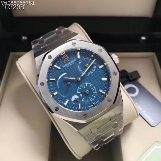 新款预售 TWA出品 国外最新玩物 终于有复刻解毒来了 双重时间 美联社 AP爱彼 皇家橡树 26120ST.OO.1220ST.01 复刻机芯Cal.2329/2846自动机械 316L精钢 41mmx 13.5mm 防刮蓝宝石水晶镜面 (功能介绍: 小时 分钟 日期 动力储备指示 第二时区 24小时区) 夜光指针 原装折叠扣 Logo鲜明!商品规格:默认规格 新款预售 TWA出品 国外最新玩物 终于有复刻解毒来了 双重时间 美联社 AP爱彼 皇家橡树 26120ST.OO.1220ST.01 复刻机芯Cal.2329/2846自动机械 316L精钢 41mmx 13.5mm 防刮蓝宝石水晶镜面 (功能介绍: 小时 分钟 日期 动力储备指示 第二时区 24小时区) 夜光指针 原装折叠扣 Logo鲜明!商品规格:默认规格
