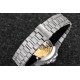 R8 2021年度新品发布, Patek Philippe 百达翡丽运动优雅满天星系列5726/1A-014腕表(鹦鹉螺) 316L精钢镶钻表链表壳,将璀璨的钻石镶嵌入腕间时计,勾人心魂,给阳刚硬朗的运动风格增加了璀璨夺目的光芒,指针、时标刻度覆超强夜光在黑夜为您指引方向,表盘镶嵌施华洛世奇美钻,附月相、日期显示为你呈现满天繁星,搭载定制324 S QA LU 24H/303自动机械(背透机芯),为您的时间保驾护航,尺寸:40.5毫米。 R8 2021年度新品发布, Patek Philippe 百达翡丽运动优雅满天星系列5726/1A-014腕表(鹦鹉螺) 316L精钢镶钻表链表壳,将璀璨的钻石镶嵌入腕间时计,勾人心魂,给阳刚硬朗的运动风格增加了璀璨夺目的光芒,指针、时标刻度覆超强夜光在黑夜为您指引方向,表盘镶嵌施华洛世奇美钻,附月相、日期显示为你呈现满天繁星,搭载定制324 S QA LU 24H/303自动机械(背透机芯),为您的时间保驾护航,尺寸:40.5毫米。
