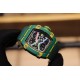 理查德米勒 Richard Mille RM67-02跳高之王冠军款 1:1精准开模 采用100%的(NTPT碳纤维/陶瓷材料)制造 形成表壳上的特殊纹理 搭载原装西铁城全自动机械机芯 摆幅28800 无论壳身大小零散小件也是精心设计 技术成熟并独具动感的线条设计优点 搭配特色尼龙表带 尺寸48X42mm!!! 理查德米勒 Richard Mille RM67-02跳高之王冠军款 1:1精准开模 采用100%的(NTPT碳纤维/陶瓷材料)制造 形成表壳上的特殊纹理 搭载原装西铁城全自动机械机芯 摆幅28800 无论壳身大小零散小件也是精心设计 技术成熟并独具动感的线条设计优点 搭配特色尼龙表带 尺寸48X42mm!!!