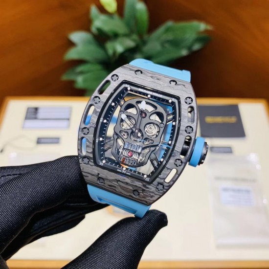 理查徳 米勒 Richard Mille RM052系列 最新鬼头夜光碳纤升级版 颅骨系列 碳纤维壳身 搭载原装进口机械机芯更突显了这块腕表的运动风格 透过防眩光鑫的表镜 可见到悬浮式镂空机芯 其大胆个性的颅骨设计霸气夺目 成功捕获一众腕表爱好者的心 骷髅形象 打造一个不拘泥于主流的钟表世界! 理查徳 米勒 Richard Mille RM052系列 最新鬼头夜光碳纤升级版 颅骨系列 碳纤维壳身 搭载原装进口机械机芯更突显了这块腕表的运动风格 透过防眩光鑫的表镜 可见到悬浮式镂空机芯 其大胆个性的颅骨设计霸气夺目 成功捕获一众腕表爱好者的心 骷髅形象 打造一个不拘泥于主流的钟表世界!